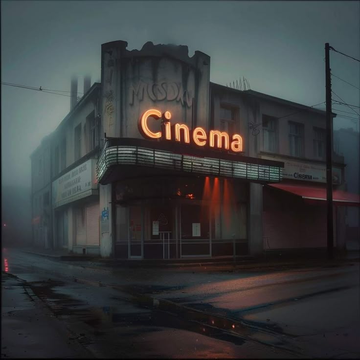 Cinema dans la brume